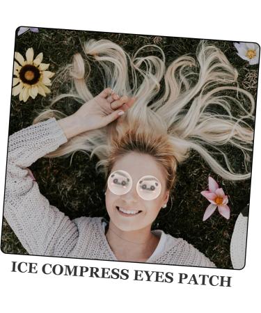 HAPINARY 1 Pair Ice Eye Stickers Eye Patches Eye Cold Patches Eye Cooling Patches Eye Ice Pads Sleeping Eye Pad Under Eye Gel Pads Pad for Eyes Reusable Eye Gel Pads Reusable Eye Pads PVC - Buy Online on GoSupps.com