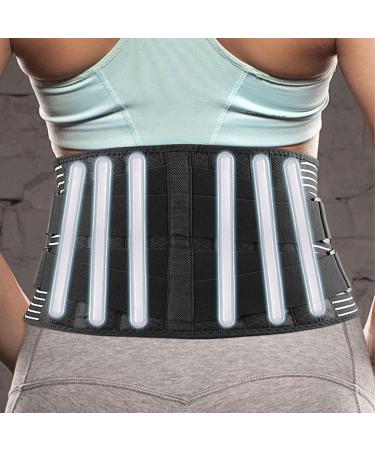 Lumbar Support Belt | Breathable Elastic Lower Back Guard Belt - Lower Back Support Brace For Weightlifting Sport Lumbar Supports For Women Men - Buy Online on GoSupps.com