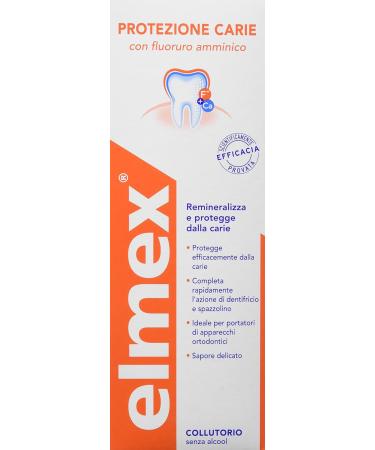 Elmex Protection Tooth Decay Mouthwash 400ml - Effective Cavity Defense | International Shipping Available - Buy Online on GoSupps.com