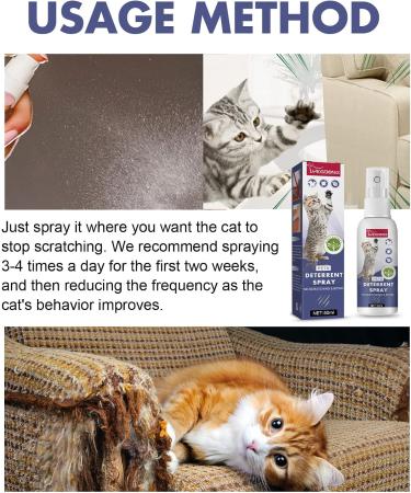 Segminismart Scratch-Resistant Spray - Anti-Scratch Protection for Cats & Dogs | Safe Home Defense for Furniture Sofas & Tables | 50ml - Buy Online on GoSupps.com