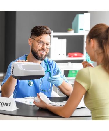 Desktop Compressor Nebulizer Machine for Adults and Kids - Home Use with Tubing and Mouthpiece - Buy Online on GoSupps.com
