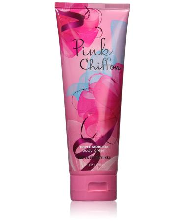 Bath & Body Works Pink Chiffon 8.0 oz Triple Moisture Body Cream