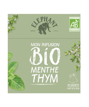 Elephant Bio Infusion Menthe Thym 26g