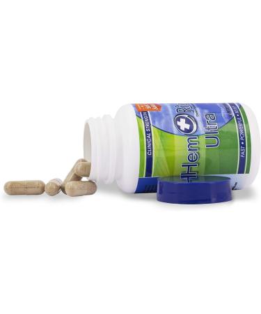 HemRid Ultra - Natural Hemorrhoid Pills for Rapid Relief (2 Week Dose) | Made in USA | Guaranteed Results or Your Money Back - Buy Online on GoSupps.com