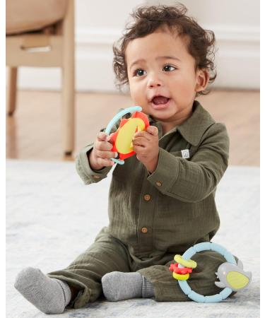 Buy Skip Hop Silver Lining Cloud Teethe & Play Toy - Sun | International Shipping Available - Buy Online on GoSupps.com