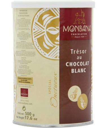 Monbana Tresor Au Chocolate Blanc 500 g - Buy Online on GoSupps.com