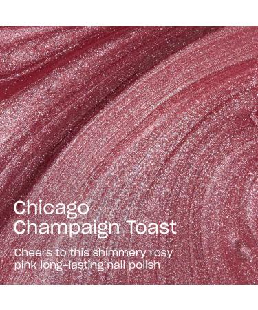 OPI Infinite Shine Long Wear Nail Polish - Opaque Pink Metallic Shimmer | Vegan Streak Free Chicago Champaign Toast - Buy Online on GoSupps.com