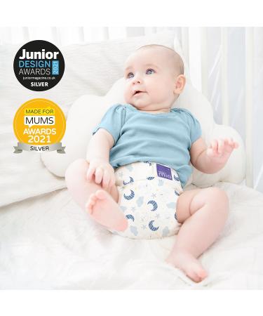 Bambino Mio Mioduo Cloth Diaper Cover - Butterfly Blossom Size 1 ( 9Kg) | Eco-Friendly Reusable Baby Diapers - Shop Internationally - Buy Online on GoSupps.com