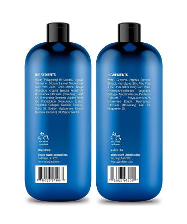 Botanic Hearth Rosemary Mint Shampoo and Conditioner Set - Thickening Formula for Hair Growth and Scalp Health - Sulfate & Paraben Free - 16 fl oz - Men & Women - Buy Online on GoSupps.com