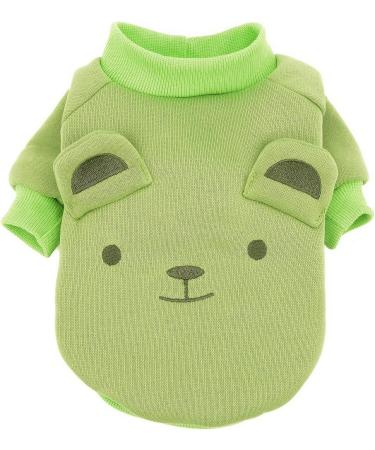 Zweitea Winter Coats for Small Dogs - Soft & Warm Jackets for Puppies | Cold Weather Clothing for Chihuahuas & Yorkies - XXL Green - Buy Online on GoSupps.com