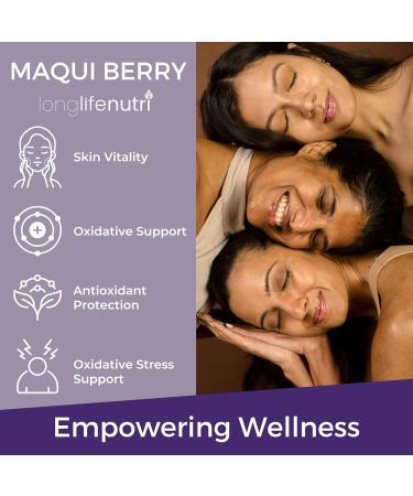 LongLifeNutri Vitamin K2 MK-7 100 mcg & Maqui Berry 1000 mg Bundle 120 Veg Capsules + 240 Veg Capsules 4-Month Supply Bone Circulation & Antioxidant Support Lab Tested Non-GMO Made in USA - Buy Online on GoSupps.com