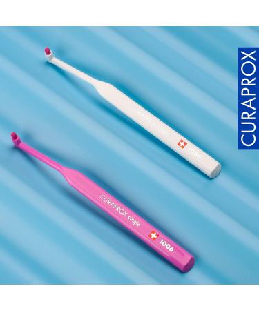 Curaprox CS 1006 Single-Tuft Toothbrush - Perfect Gum Line Care | Random Color | International Shipping - Buy Online on GoSupps.com