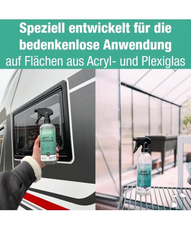 Bio-Chem Acrylic & Plexiglass Cleaner 750ml | Gentle Glass Cleaner for Windows | Eco-Friendly Spray Bottle - Buy Online on GoSupps.com