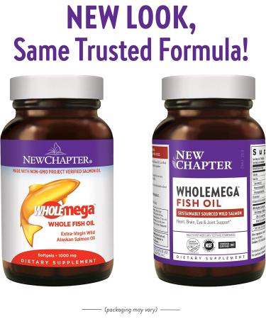 New Chapter Wholemega 1000 Mg 30 Ct - Buy Online on GoSupps.com