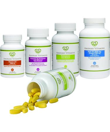 AMANAH Halal Vitamin D3 1000 IU - 60 Tablets | Trusted Halal Supplement - Buy Online on GoSupps.com