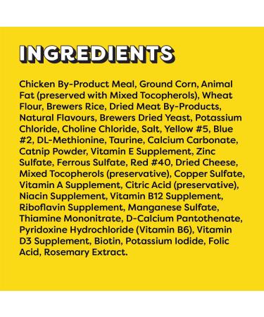 TEMPTATIONS Mix-Ups Adult Cat Treats Chicken Catnip & Cheese Flavour 850g Tub - Buy Online on GoSupps.com