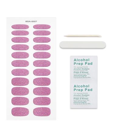 JMEOWIO Pink Nail Foil Glitter - Self-Adhesive Nail Stickers & Decoration for Stunning Nail Designs | International Shipping Available - Buy Online on GoSupps.com