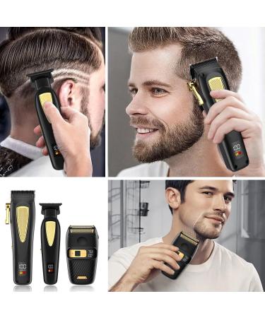 Buy Cordless Hair Clippers for Men - Professional Trimmer & Grooming Kit | Perfect Gift for Him - Buy Online on GoSupps.com