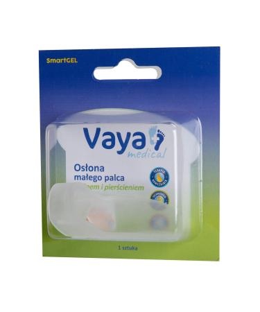 Vaya Medical toe spreader toe separator toe protection for the little toe with wedge and ring toes correction medical polymer gel smart gel 1 piece universal