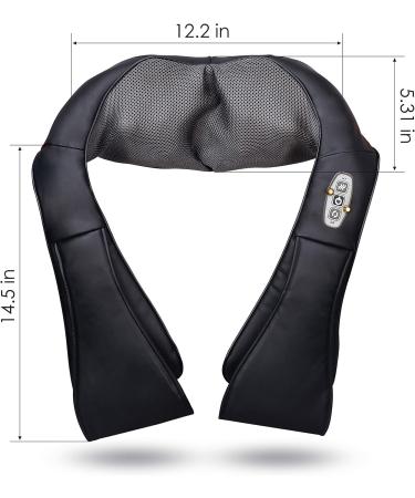 Comfier Shiatsu Neck & Shoulder Massager with Warmth - Best Neck Back & Foot Massage Device for Men Women & Parents | Ideal Gift for Muscle Relief - Buy Online on GoSupps.com