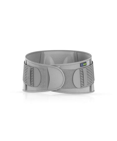Actimove Back Support - High-Density Foam Adjustable Double Layer Compression Small/Medium Gray | International Shipping - Buy Online on GoSupps.com