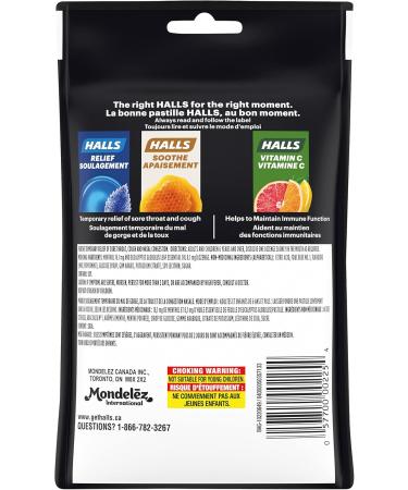 Halls Menthol Extra Strong 30 Count Bag Pack of 12 Menthol Extra Strong Extra Strong 30 Count (Pack of 12) - Buy Online on GoSupps.com