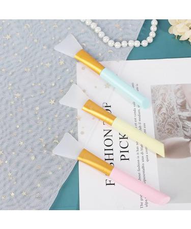 Face Mask Brush 3Pcs Silicone Face Mask Brushes Soft Silicone Applicator Brush Silicone Mask Brushes Beauty Tool Facial Applicator Brushes for Applying Mud Body Lotion or Mixed Mask - Buy Online on GoSupps.com
