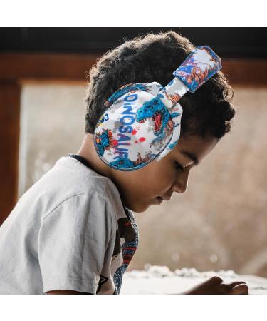 PROTEAR SNR 28 dB Kids Ear Defenders - Noise Cancelling Ear Muffs for Concerts and Study - Dinosaur Theme - 15*13*10cm - Buy Online on GoSupps.com