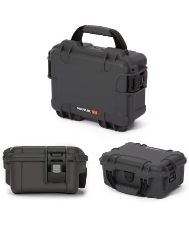 Nanuk 904 Waterproof Hard Case with Cubed Foam Insert - Graphite | Durable Protection for Valuables - Buy Online on GoSupps.com