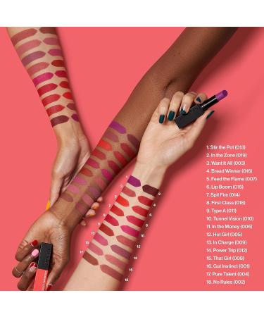 REVLON ColorStay Suede Ink Lipstick | Waterproof, Smudgeproof Matte Color | Infused with Vitamin E and Built-in Primer | 015 Lip Boom (Pack of 1) - Buy Online on GoSupps.com