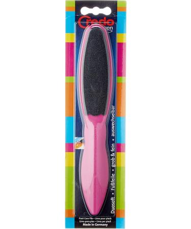 CREDO Duosoft Foot File POP ART - Coarse & Fine Surfaces Pink | International Shipping Available - Buy Online on GoSupps.com