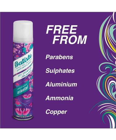 Batiste Oriental Dry Shampoo 2 Pack - Refresh and Revitalize Hair Instantly - Buy Online on GoSupps.com