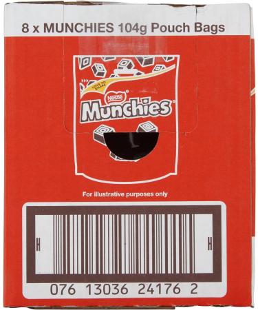 Nestl Munchies Milk Chocolate and Caramel Sharings Bags 8 x 104 g Original - Buy Online on GoSupps.com