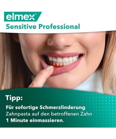 Elmex Sensitive Professional Repair & Prevent Toothpaste 75ml | Medical Tooth Cleaning for Gum Protection & Pain Relief - 1 Pack - Buy Online on GoSupps.com