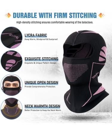 Buy WACCET Storm Hood: Warm Windproof Balaclava for Men & Women - Perfect for Cycling Motorcycling & Skiing | Purple - Buy Online on GoSupps.com