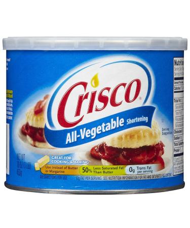 Crisco All Vegetable Shortening-16 OZ