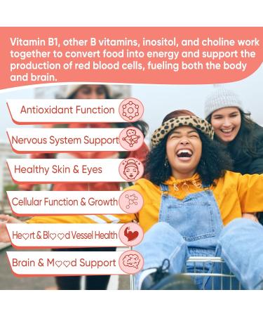 LILICARE Liposomal Vitamin C 1000mg+Vitamin B1 Gummies Benfotiamine 300mg - Buy Online on GoSupps.com