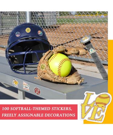 148 Pcs Softball Gifts for Girls - Party Favors Set with Drawstring Backpack, Cosmetic Bag, Scrunchies, Hair Bracelets, Stickers - Perfect for Softball Birthday Decorations - Buy Online on GoSupps.com