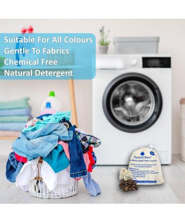 1KG Kind Wash Soap Nuts: Natural Organic Laundry Detergent for Clothes - Soapnut Alternative to Powder, Cleanser, Sheets & Flakes - Buy Online on GoSupps.com