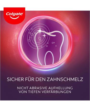 Colgate Max White Ultra Active Foam Toothpaste 50 ml Whiter teeth in 3 days - Buy Online on GoSupps.com