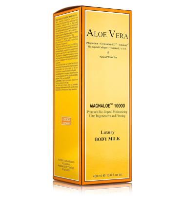 Canarias Cosmetics Magnaloe 10000 Body Milk - 400g | Hydrating Body Lotion | Buy Internationally - Buy Online on GoSupps.com