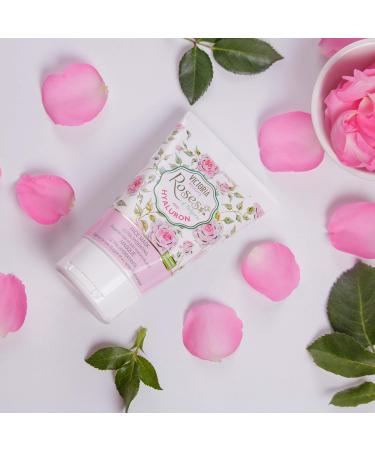 Victoria Beauty Face Mask with Rose Oil & Hyaluronic Acid - Moisturizing & Regenerating Skin Elasticity (100ml) - International Shipping - Buy Online on GoSupps.com