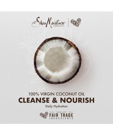 Shea Moisture 100% Virgin Coconut Oil Leave-in Treatment - Shine Tame Frizz & Nourish Curly Hair - All Natural Organic (8 oz) - International Shipping Available - Buy Online on GoSupps.com