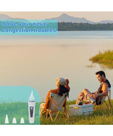 TopQuaFocus Adult Electric Nasal Aspirator with Replaceable Nozzle - Lavage Care System - Buy Online on GoSupps.com