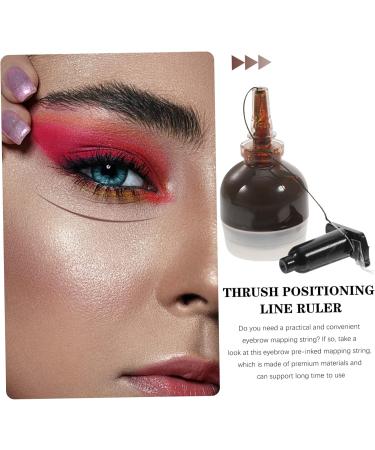 NOLITOY 3pcs String Ink Line Box Ink Line Ruler Vial Eyebrows Makeup Eyebrow Line Eyebrow Mapping Bottled - Buy Online on GoSupps.com