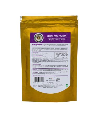Buy THE GREEN HERBS Lemon Peel Powder 227g Natural & Chemical-Free Citrus Herbal Powder for International Shipping - Buy Online on GoSupps.com