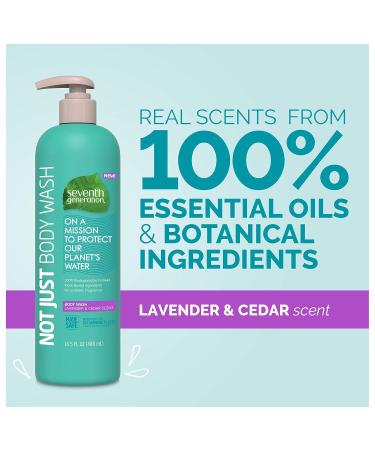 Seventh Generation Lavender & Cedarwood Body Wash - 16.5 OZ - Natural Ingredients Eco-Friendly International Shipping - Buy Online on GoSupps.com