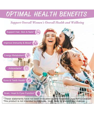 Totaria Multivitamin Gummies for Women & Probiotic Prebiotic Postbiotic Capsules for Women & Men Bundle - Buy Online on GoSupps.com