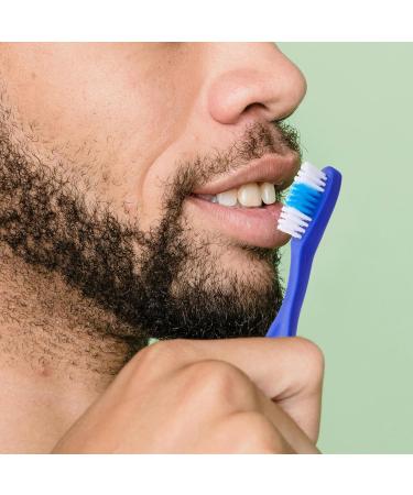 Beaupretty Manual Toothbrush Set - 10 Pieces Security Thumbsprint Design Compact Grip for Effective Mouth Cleaning - Buy Online on GoSupps.com