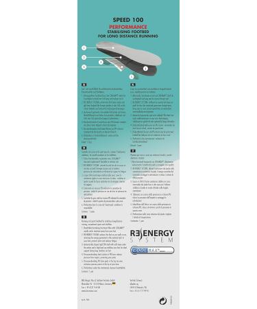 Natch! Speed 100 - 10.5-Inch Anatomically Shaped Light Footbed 45 | Premium Comfort for Active Lifestyle | International Shipping Available - Buy Online on GoSupps.com